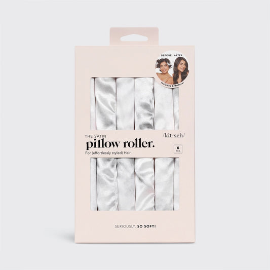 Kitsch - Satin Heatless Pillow Rollers 6 pack