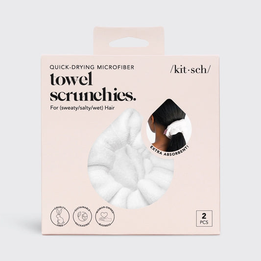 Kitsch - Towel Scrunchies - 2 pack